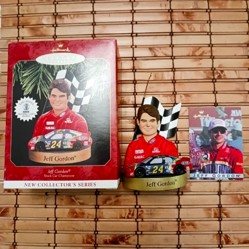 Hallmark Keepsake Ornament - NASCAR Stock Car Champion, Jeff Gordon